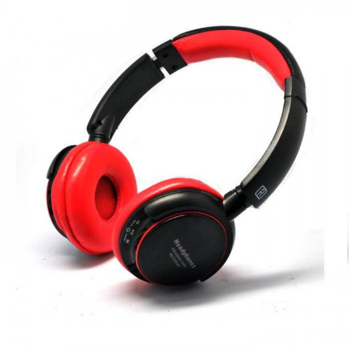 Наушники HQ-Tech MRH-168 Black/Red, Wireless, Radio, накладные, FM радио